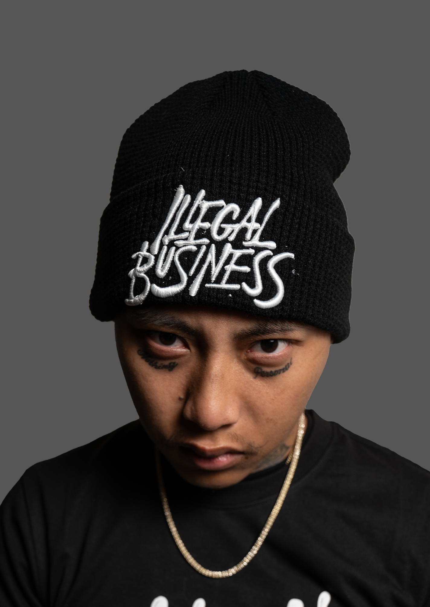 Illegal Black Beanie