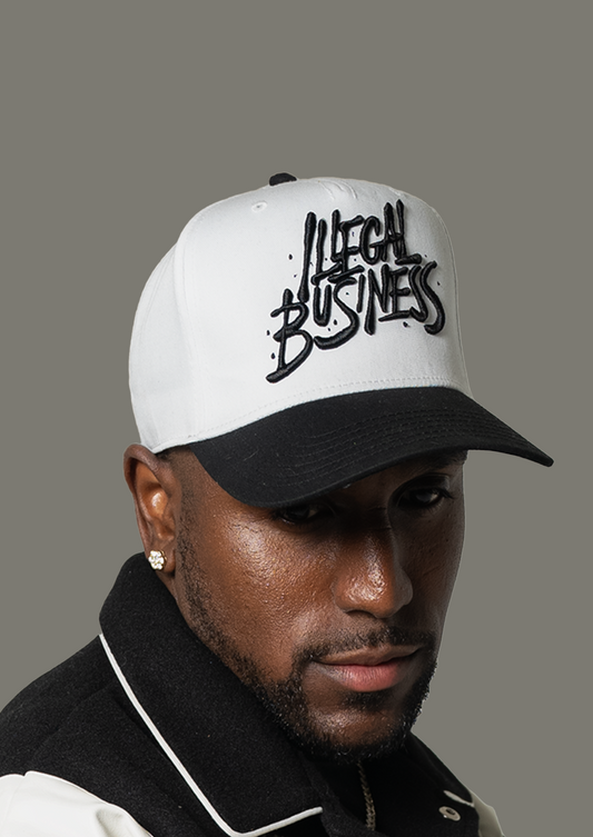 Illega Business Snapback - Black/White