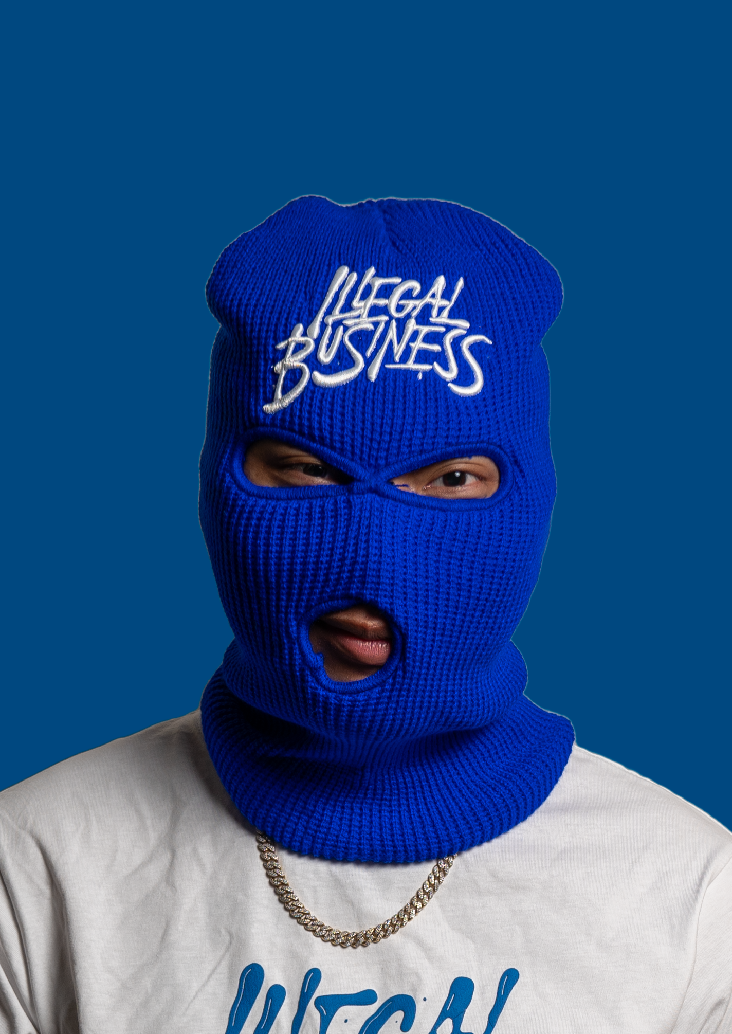 Illegal Ski Mask Blue