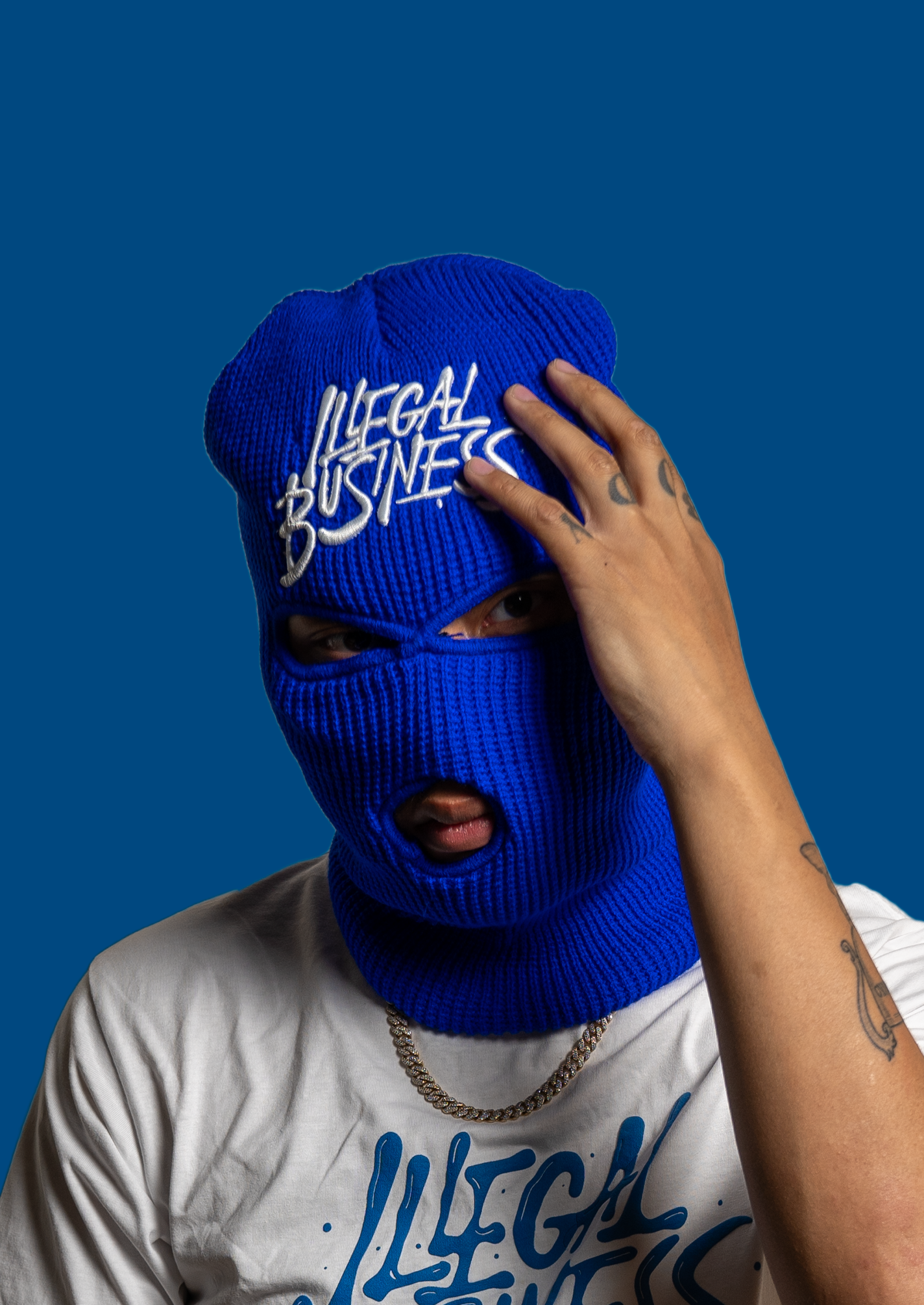 Illegal Ski Mask Blue