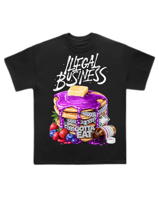 "Gotta Eat Pancakes" Oversized Tee