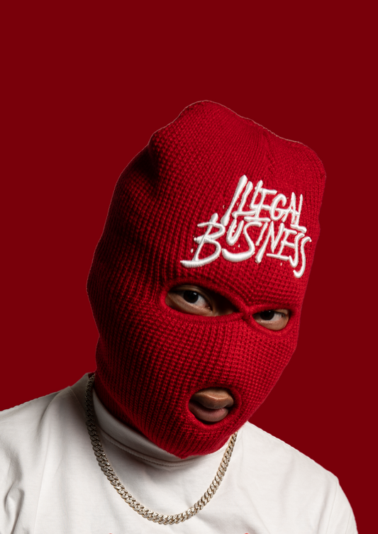 Illegal Ski Mask Red